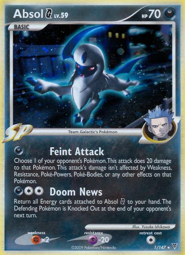 Absol G — Supreme Victors 1 Pokémon card
