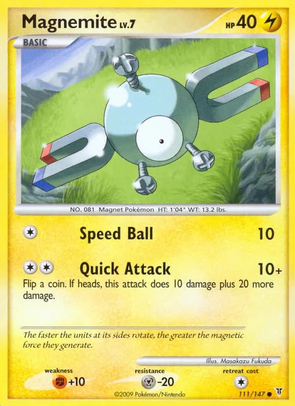 Magnemite — Supreme Victors 111 Pokémon card