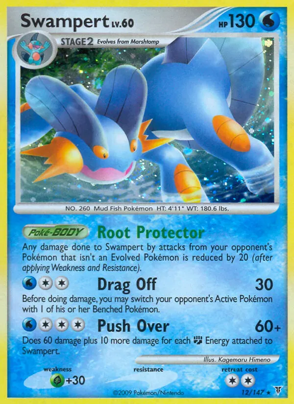 Swampert — Supreme Victors 12 Pokémon card