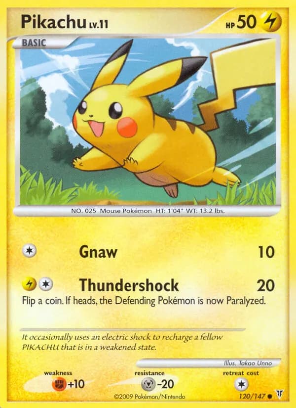 Pikachu — Ultimative Sieger 120 German Pokémon card