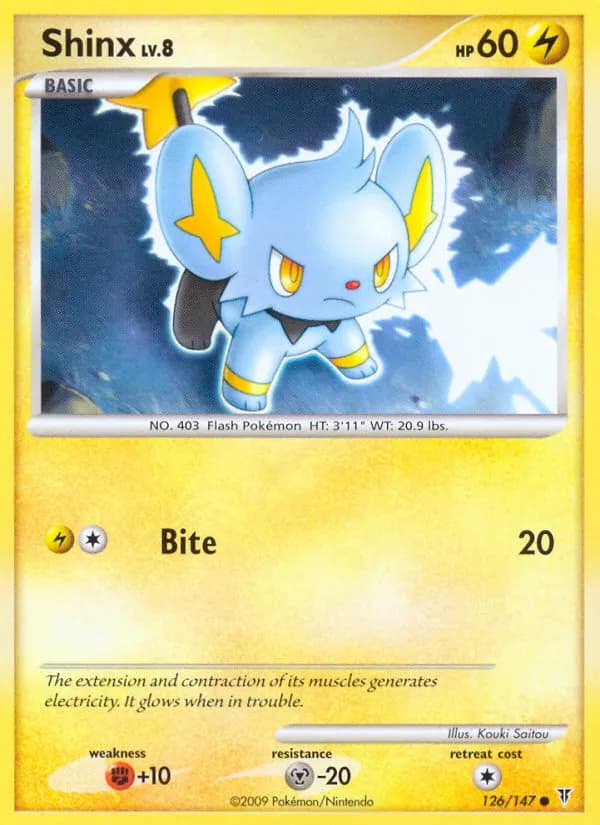 Shinx — Supreme Victors 126 Pokémon card