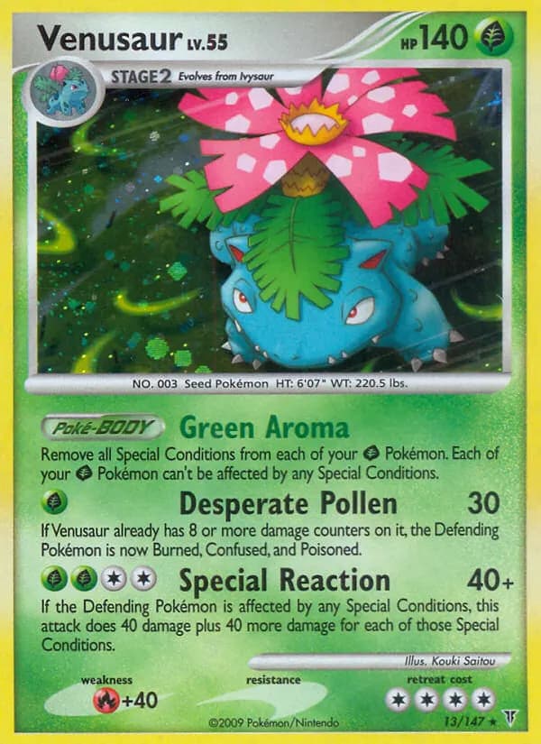 Venusaur — Supreme Victors 13 Pokémon card