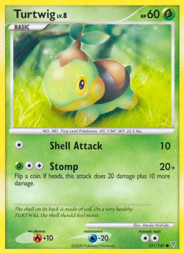 Turtwig — Supreme Victors 131 Pokémon card