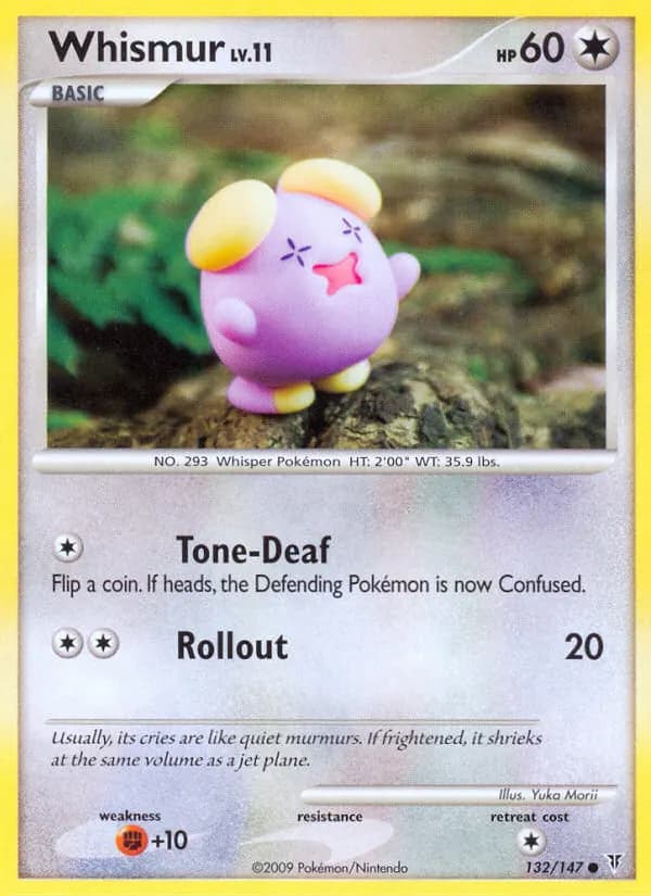 Whismur — Supreme Victors 132 Pokémon card