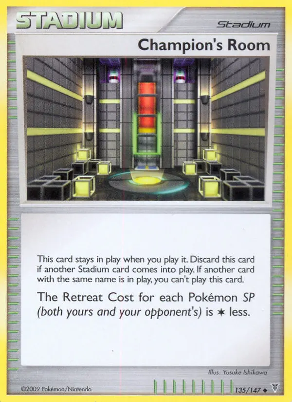 Champion's Room — Supreme Victors 135 Pokémon card