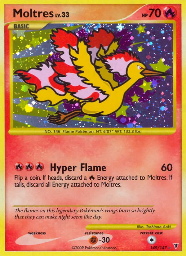 Moltres — Supreme Victors 149 Pokémon card