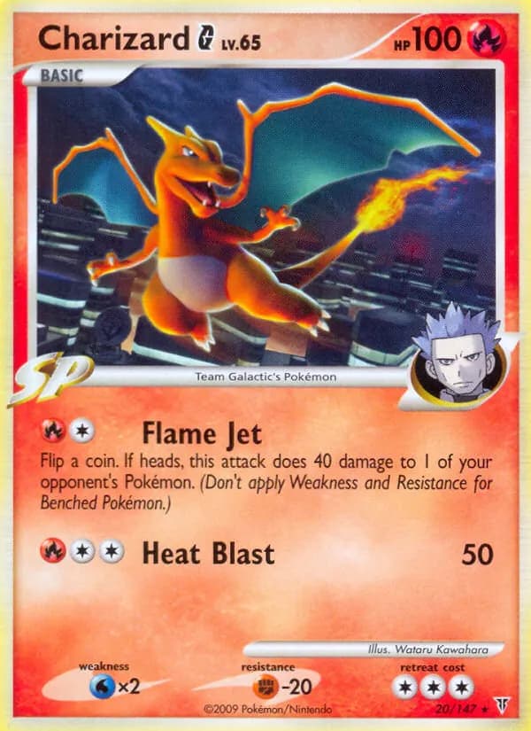 Glurak G — Ultimative Sieger 20 German Pokémon card
