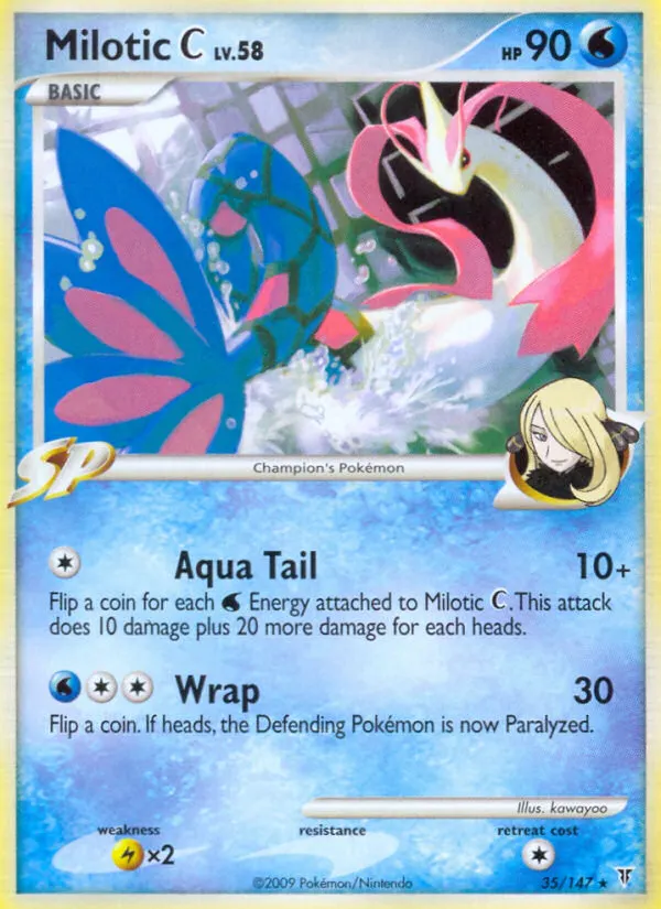 Milotic C — Supreme Victors 35 Pokémon card