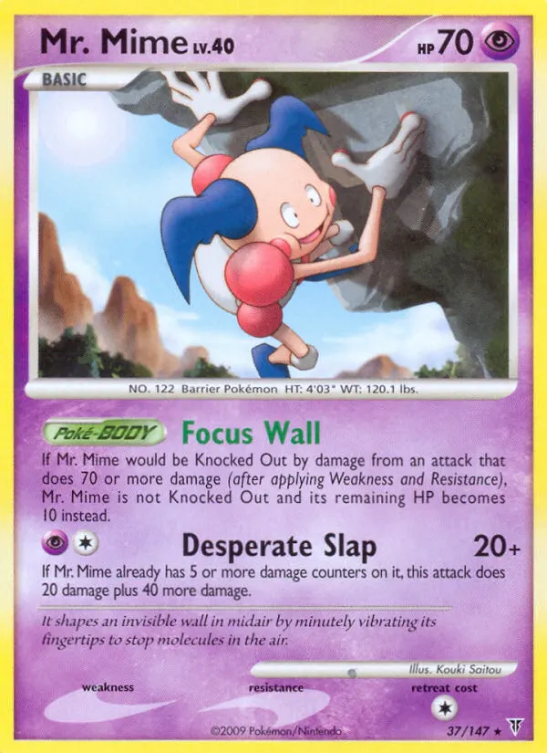Mr. Mime — Supreme Victors 37 Pokémon card