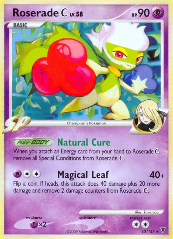 Roserade C — Ultimative Sieger 40 German Pokémon card