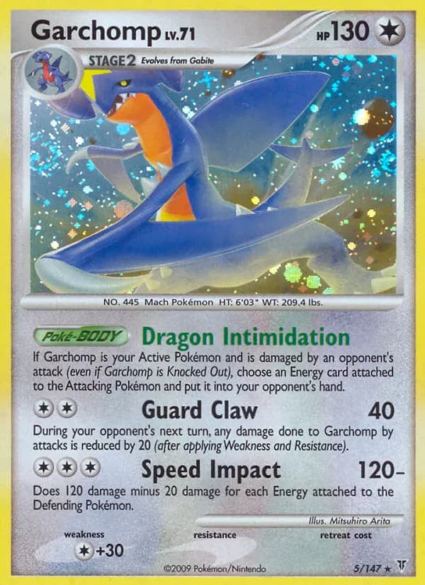 Garchomp — Supreme Victors 5 Pokémon card
