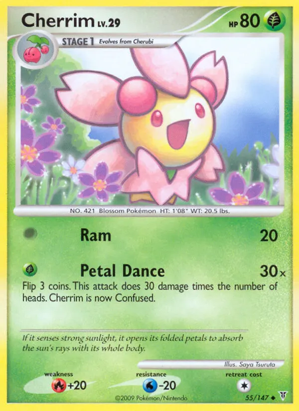 Cherrim — Supreme Victors 55 Pokémon card