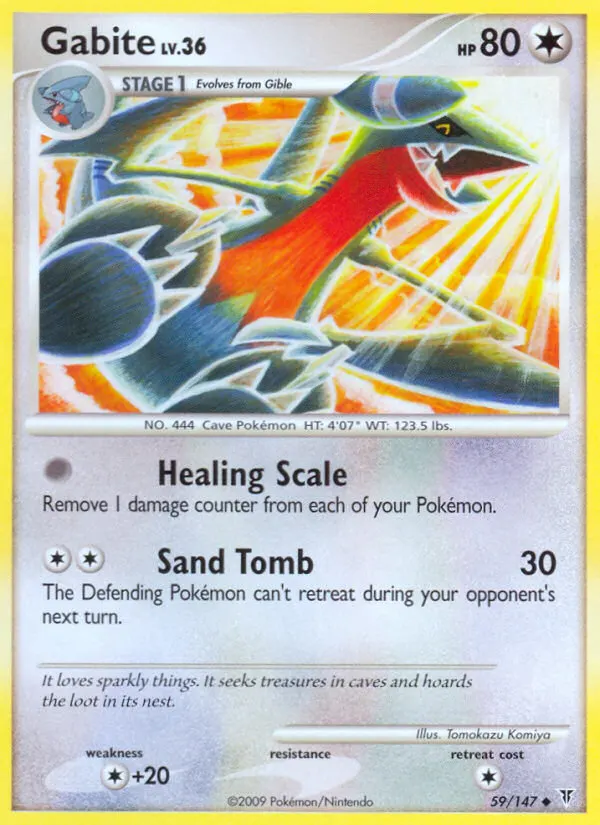 Gabite — Supreme Victors 59 Pokémon card