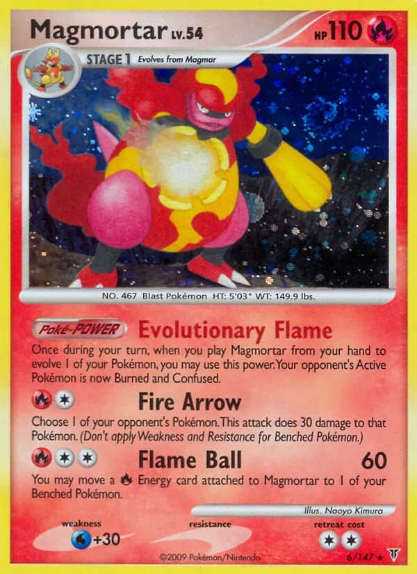 Magmortar — Supreme Victors 6 Pokémon card