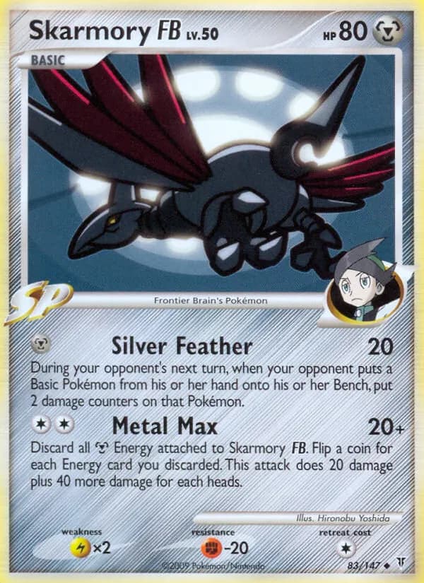 Skarmory FB — Supreme Victors 83 Pokémon card