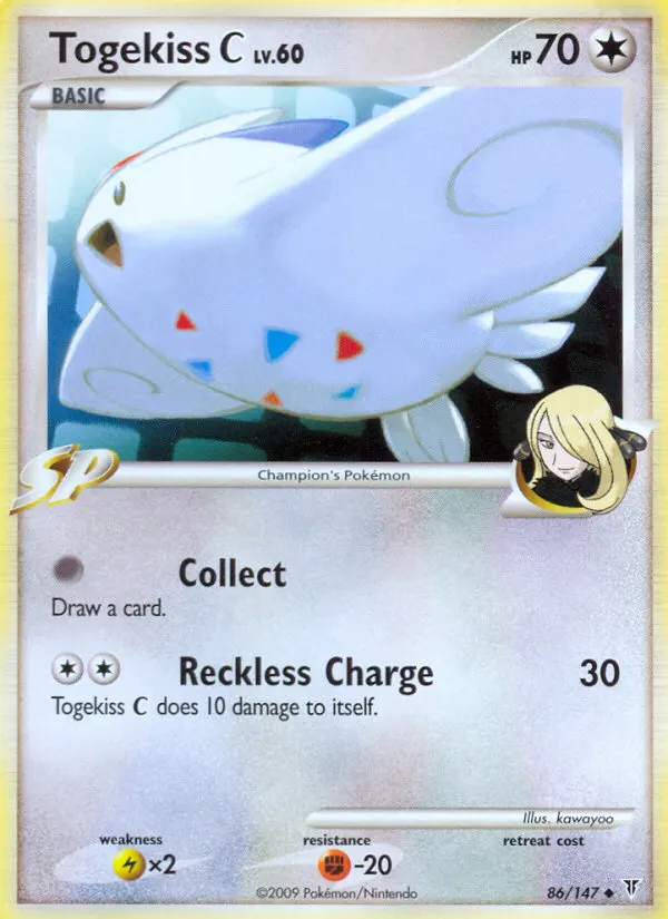 Togekiss C — Supreme Victors 86 Pokémon card