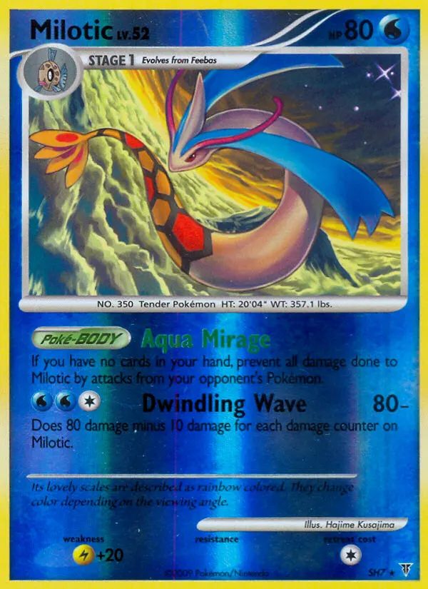 Milotic — Supreme Victors SH7 Pokémon card