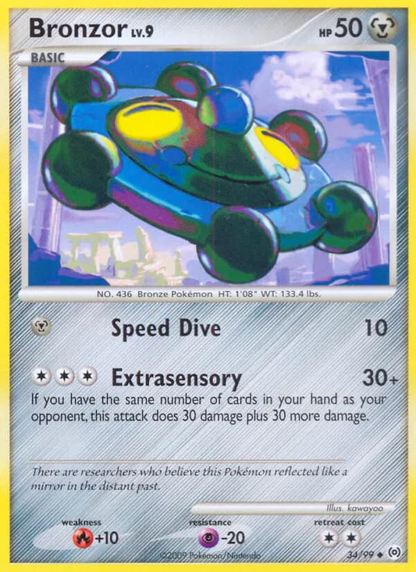 Bronzel — Arceus 34 German Pokémon card