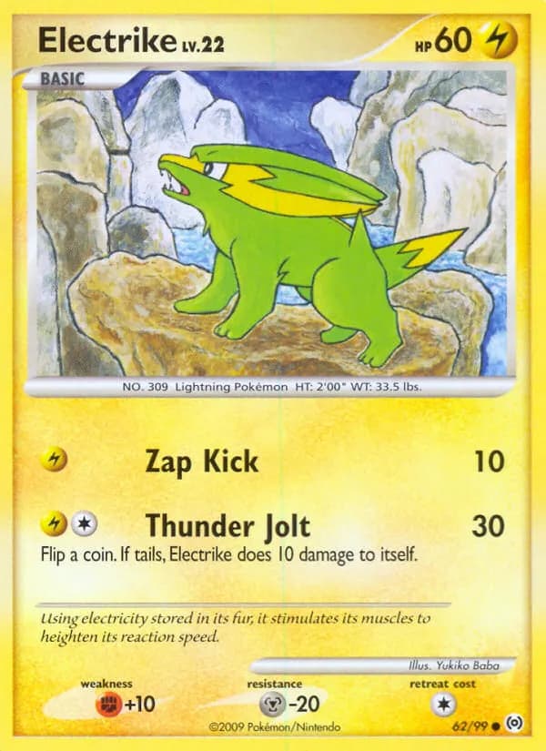 Frizelbliz — Arceus 62 German Pokémon card