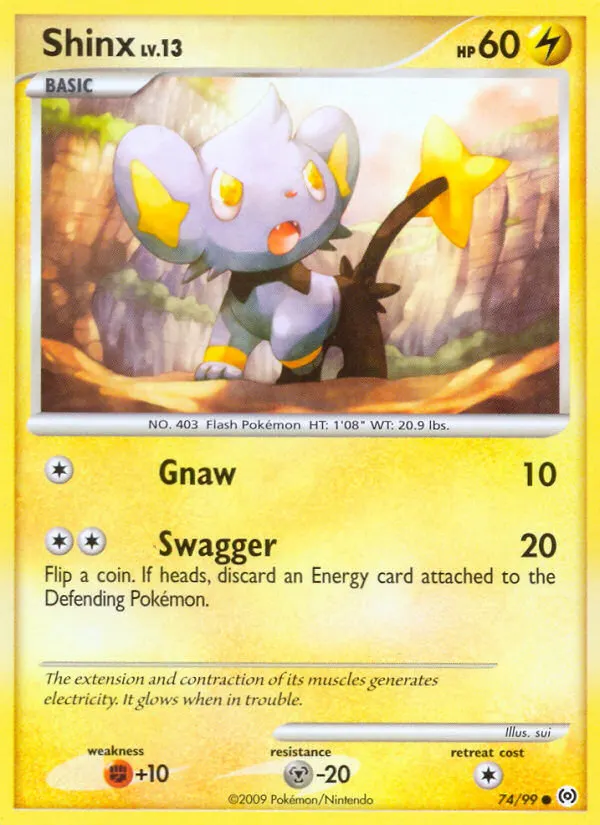 Sheinux — Arceus 74 German Pokémon card