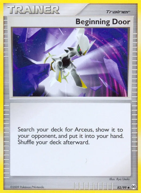 Beginning Door — Arceus 82 Pokémon card
