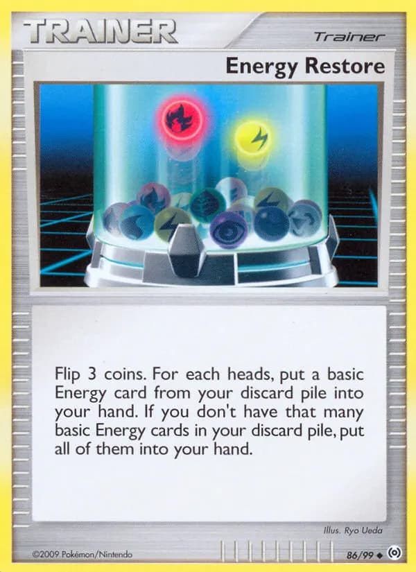 Energy Restore — Arceus 86 Pokémon card