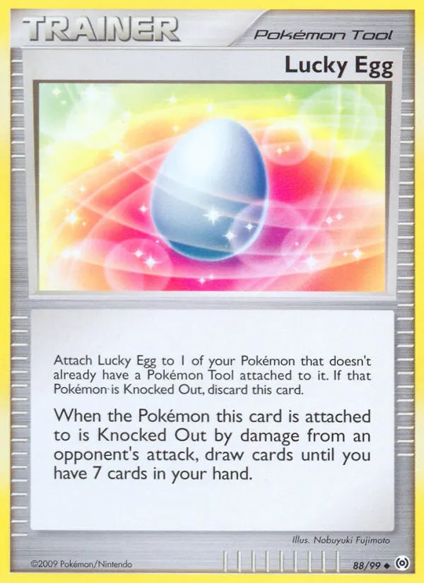 Lucky Egg — Arceus 88 Pokémon card