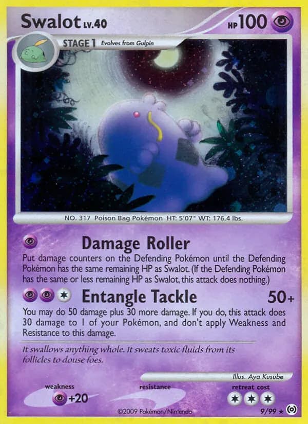 Schlukwech — Arceus 9 German Pokémon card