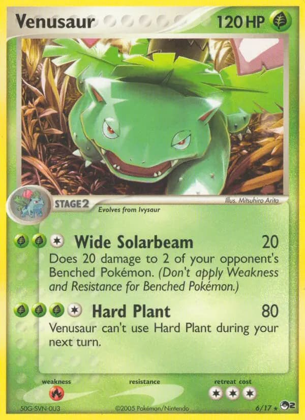 Bisaflor — POP Serie 2 6 German Pokémon card