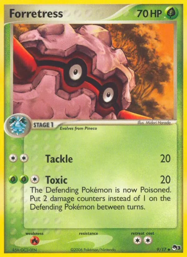 Forstellka — POP Serie 3 9 German Pokémon card