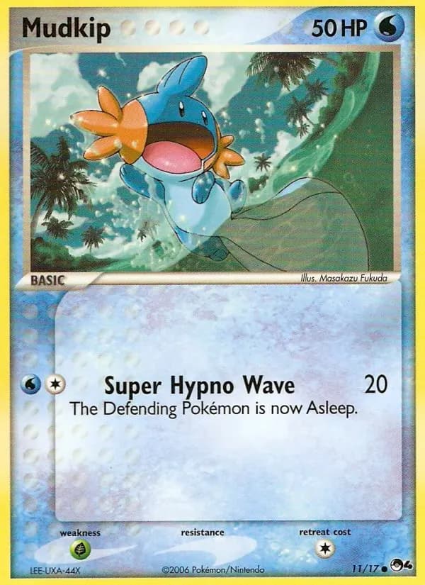 Mudkip — POP Series 4 11 Pokémon card