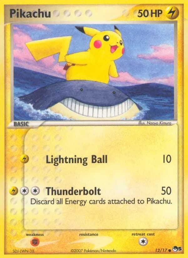 Pikachu — POP Series 5 12 Pokémon card