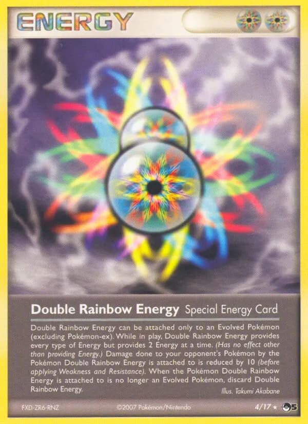 Double Rainbow Energy — POP Series 5 4 Pokémon card