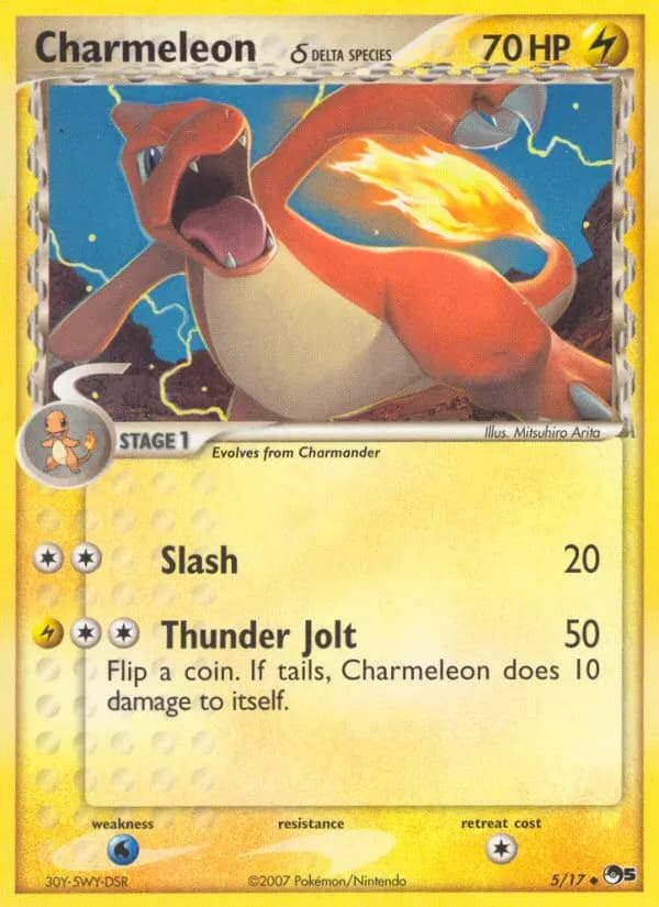 Charmeleon δ — POP Series 5 5 Pokémon card