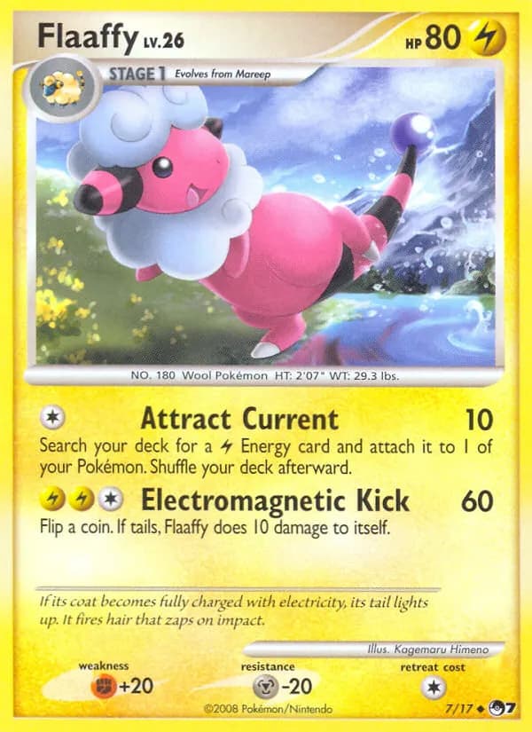 Flaaffy — POP Series 7 7 Pokémon card