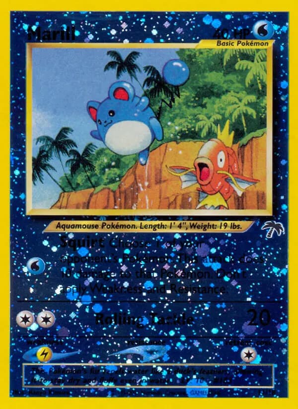 Marill — Southern Islands 11 Pokémon card