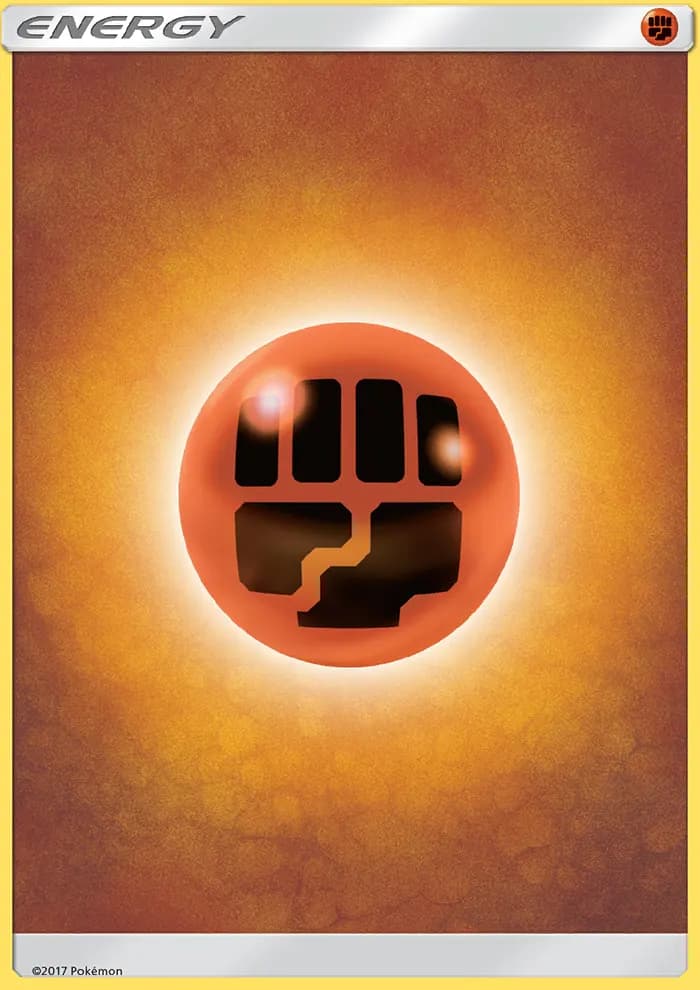 Fighting Energy — Sun & Moon 169 Pokémon card