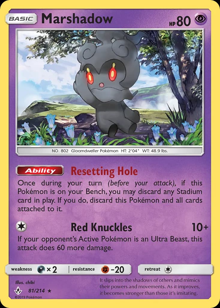 Marshadow — Alliance Infaillible 81 French Pokémon card