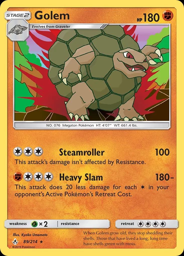 Grolem — Alliance Infaillible 89 French Pokémon card