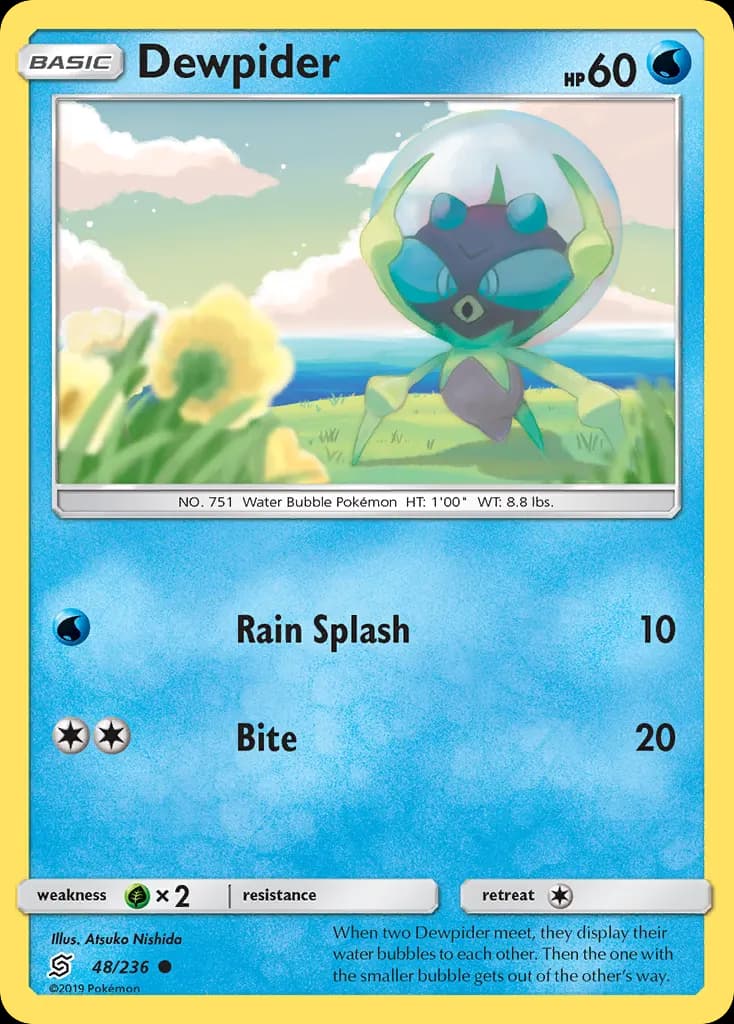 Araqua — Harmonie des Esprits 48 French Pokémon card