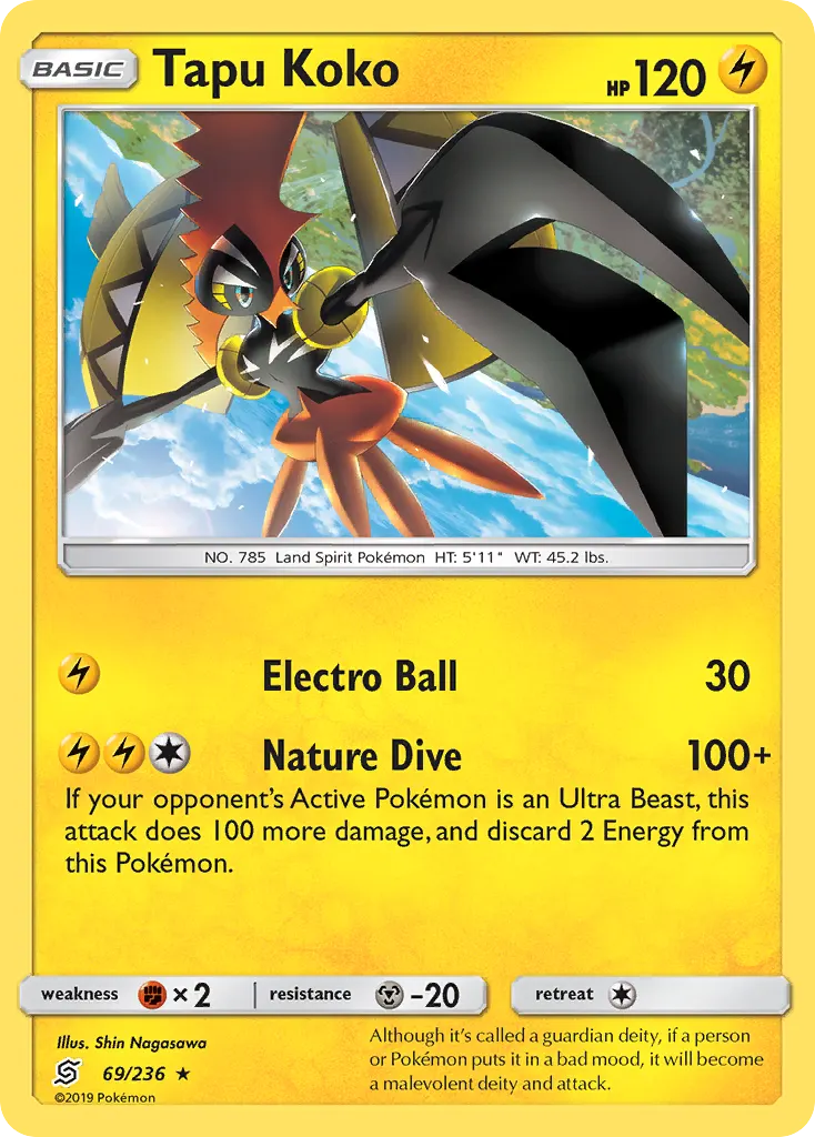 Tokorico — Harmonie des Esprits 69 French Pokémon card