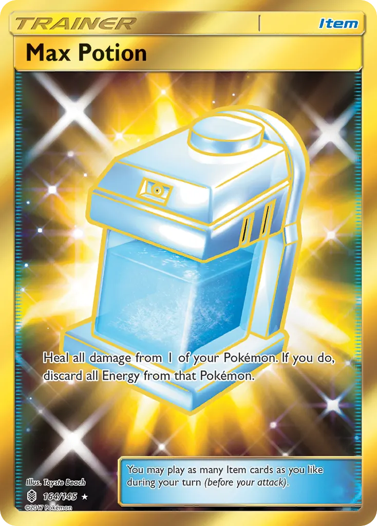 Max Potion — Guardians Rising 164 Pokémon card