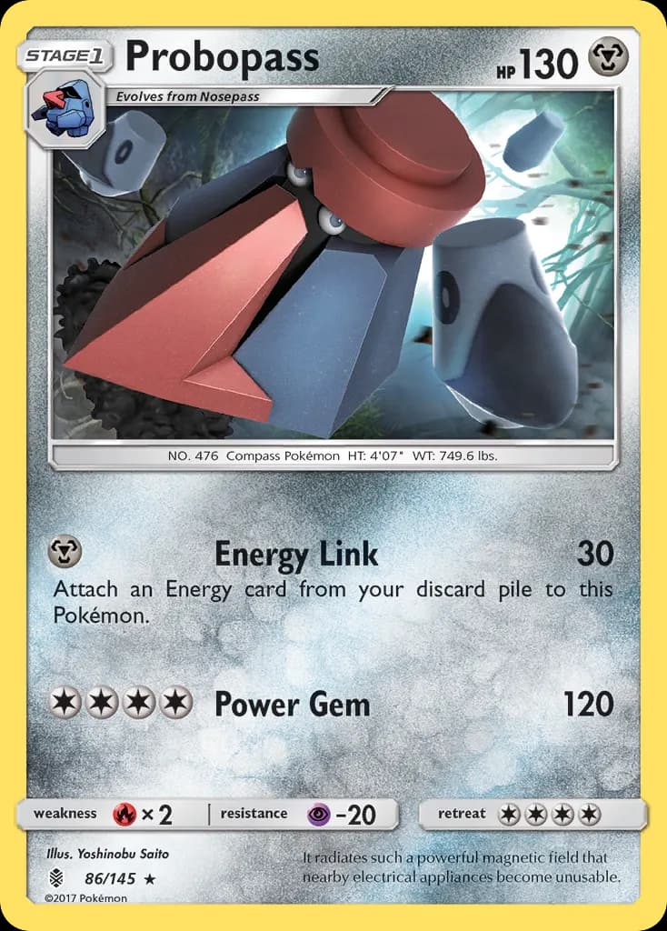 Probopass — Guardians Rising 86 Pokémon card