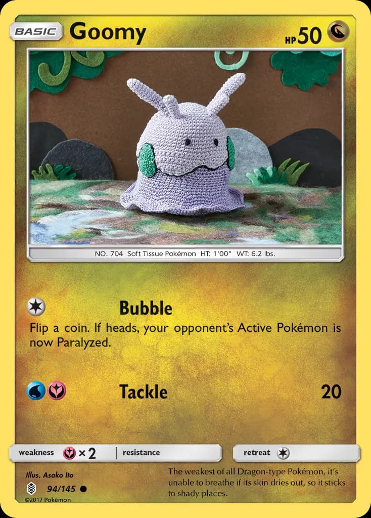 Goomy — Guardians Rising 94 Pokémon card