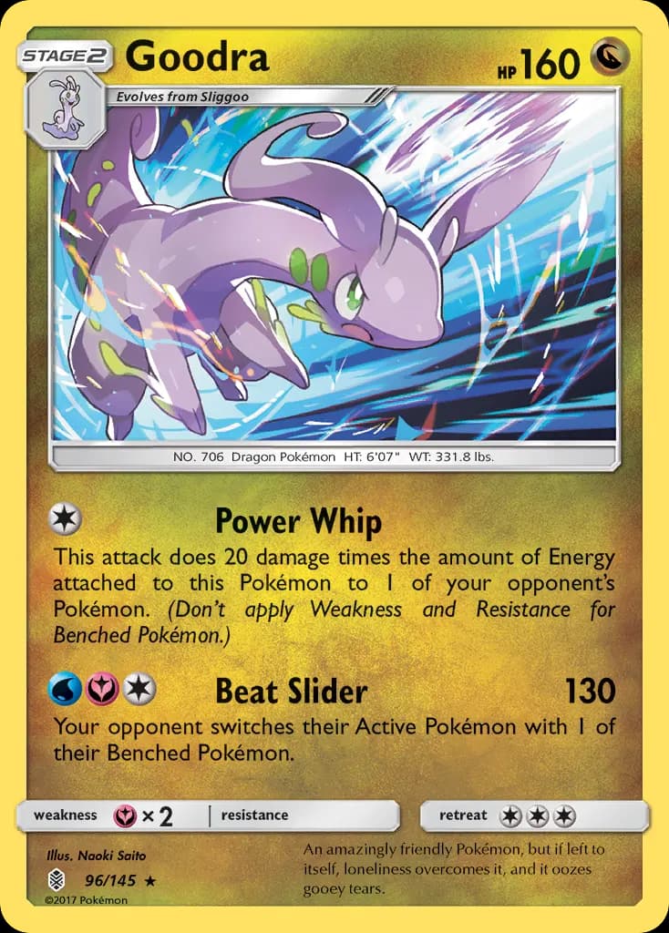 Goodra — Guardians Rising 96 Pokémon card