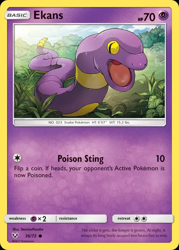 Abo — Légendes Brillantes 36 French Pokémon card