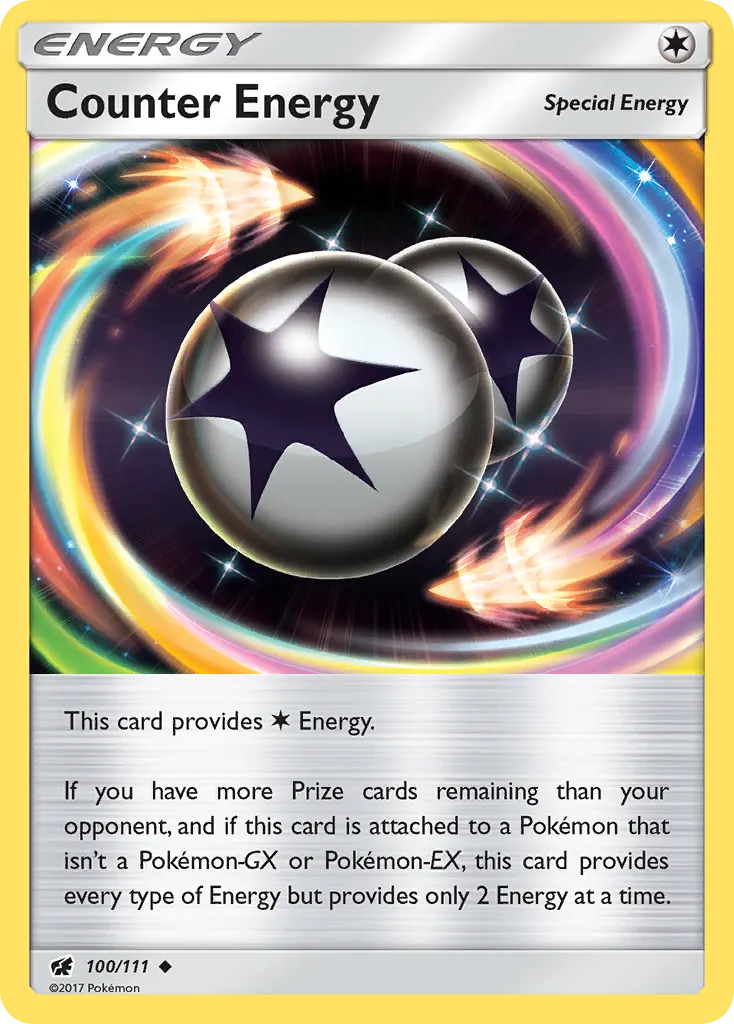 Counter Energy — Crimson Invasion 100 Pokémon card