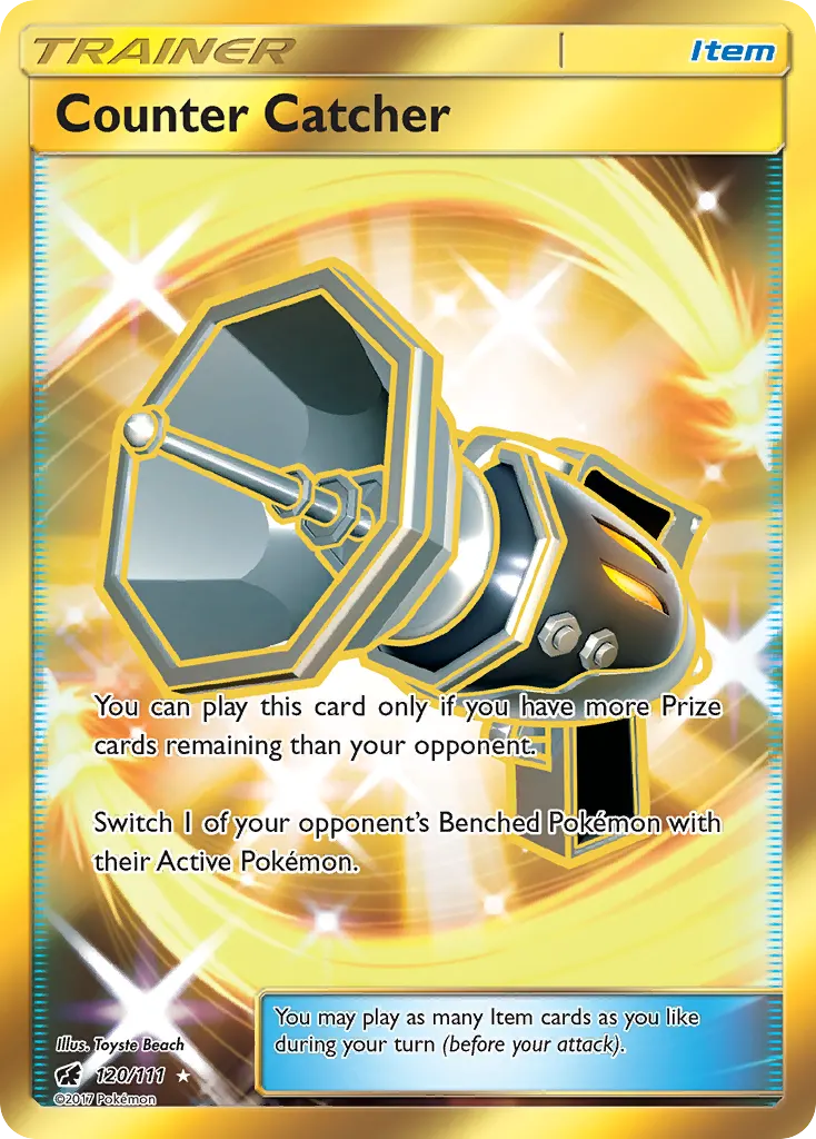 Counter Catcher — Crimson Invasion 120 Pokémon card