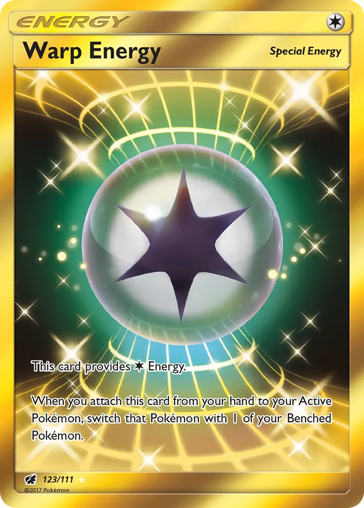 Warp Energy — Crimson Invasion 123 Pokémon card