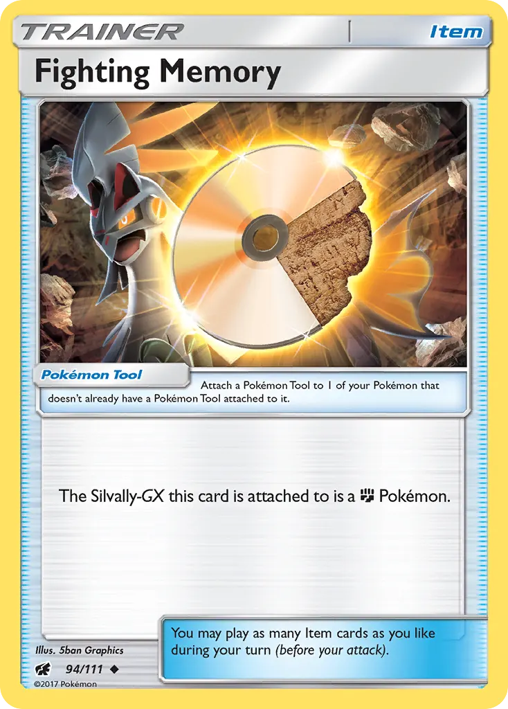 Fighting Memory — Crimson Invasion 94 Pokémon card